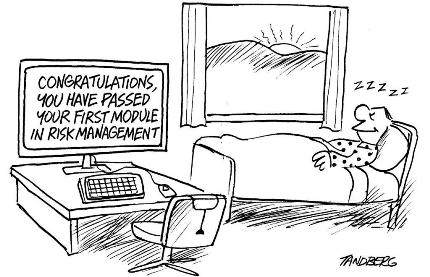 online module cartoon_tandberg